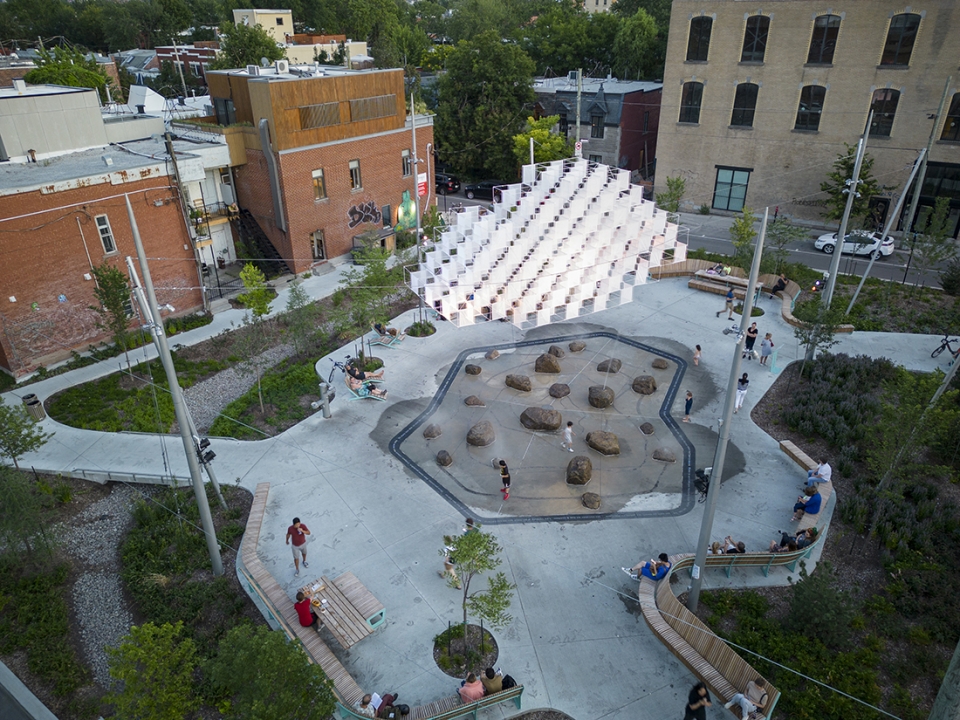 Place des FleursdeMacadam CSLA